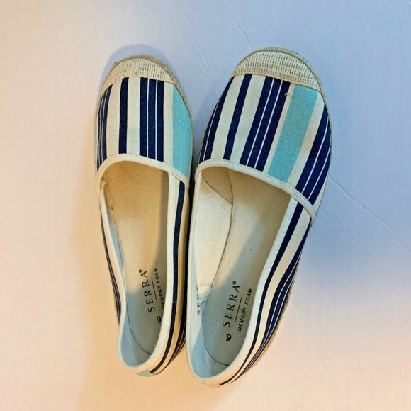 Serra Womens Sz 9 Flat Slip On Loafer Boat Shoes M